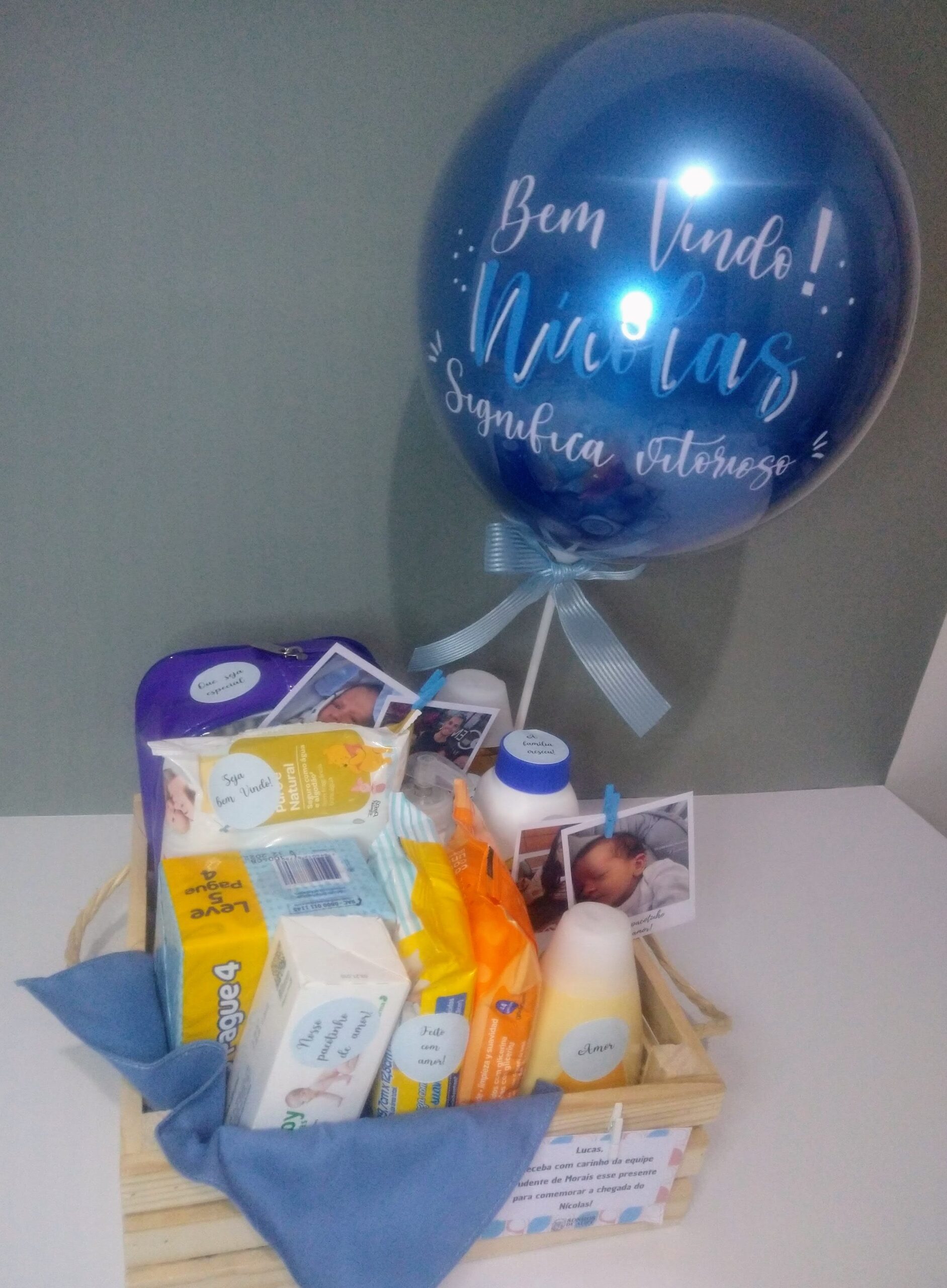 Cesta Itens do Bebê